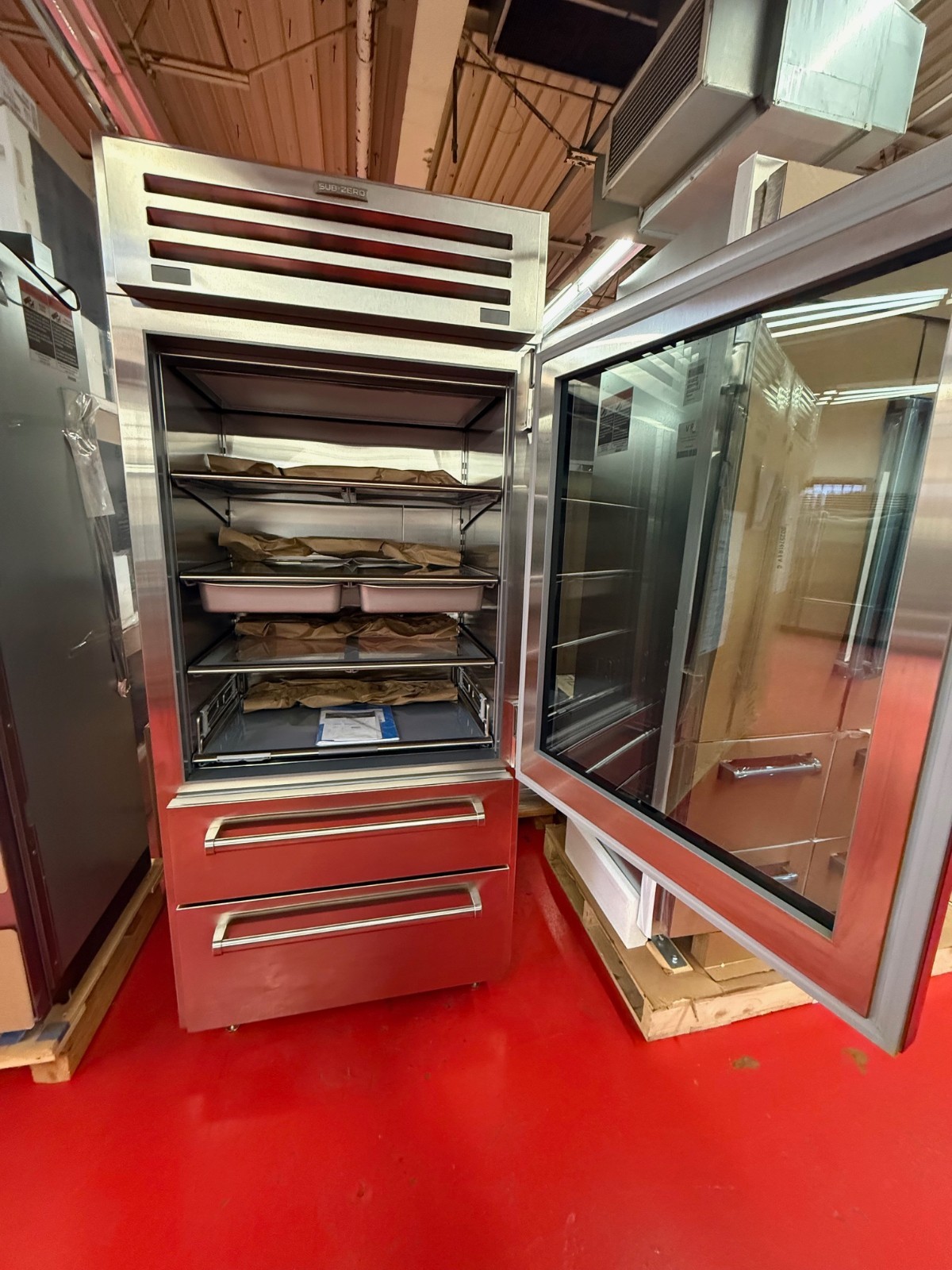 36” Subzero Refrigerator Freezer PRO3650GRH (Used 2024)