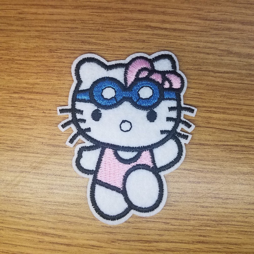 Hello Kitty Workout 3 inch patch Style B