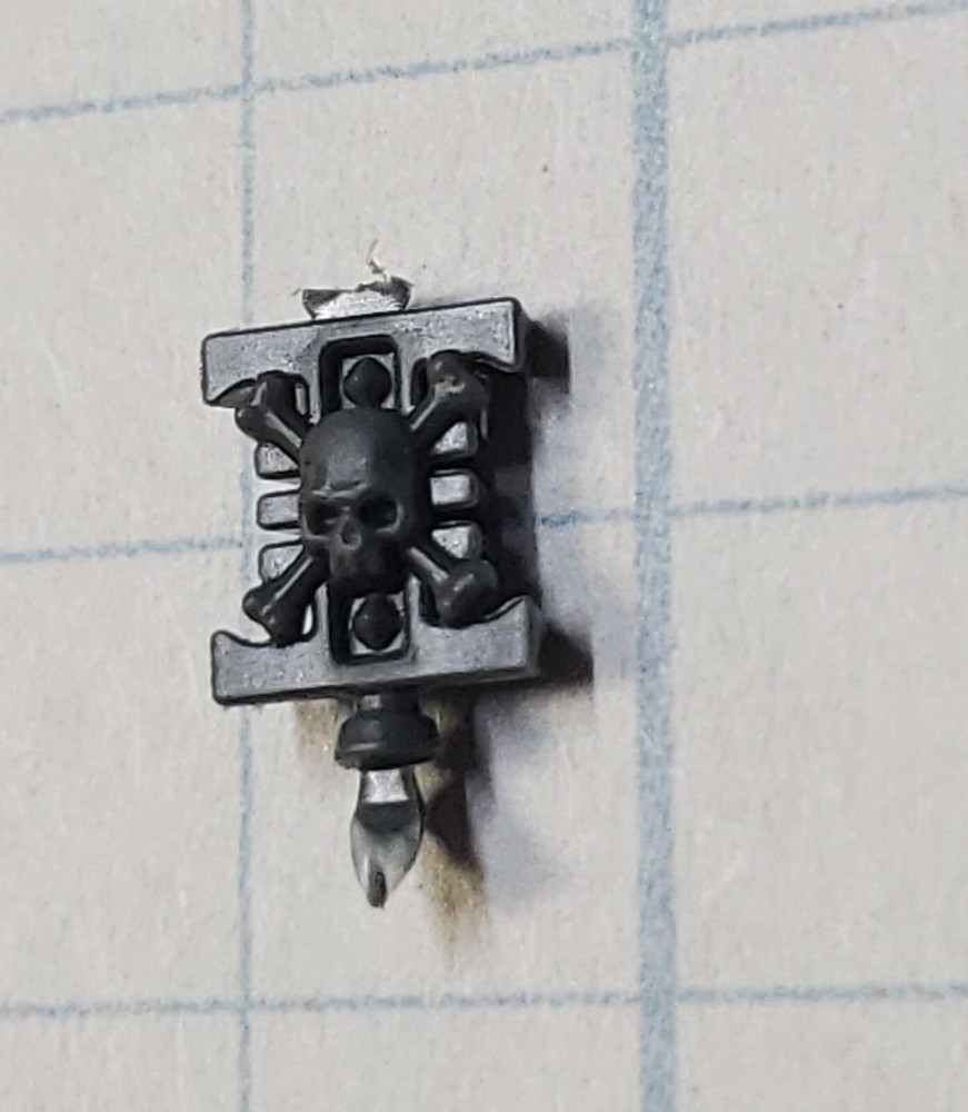 Warhammer 40k Deathwatch Bits Upgrade Inquisition Backpack Command Icon #07