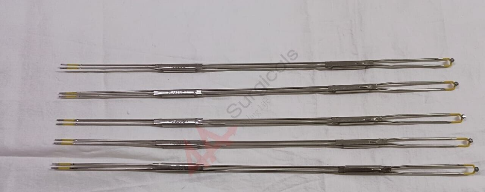 4A STORZ BIPOLAR PLASMA BUTTON DOUBLE STEM PACK OF 5