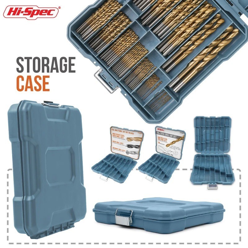 Empty Drill Bits Storage Box Toolbox Tool Accessories Woodworking Drill Bit Stor