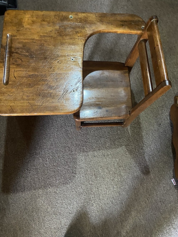 Antique School Desk