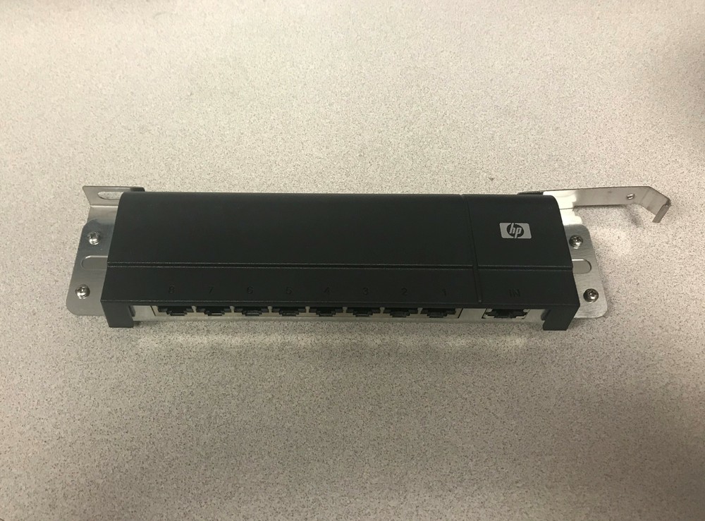HP EO1010A  262589-B21 EXP MODULE, CONSOLE KVM/IP 8 PORT G2