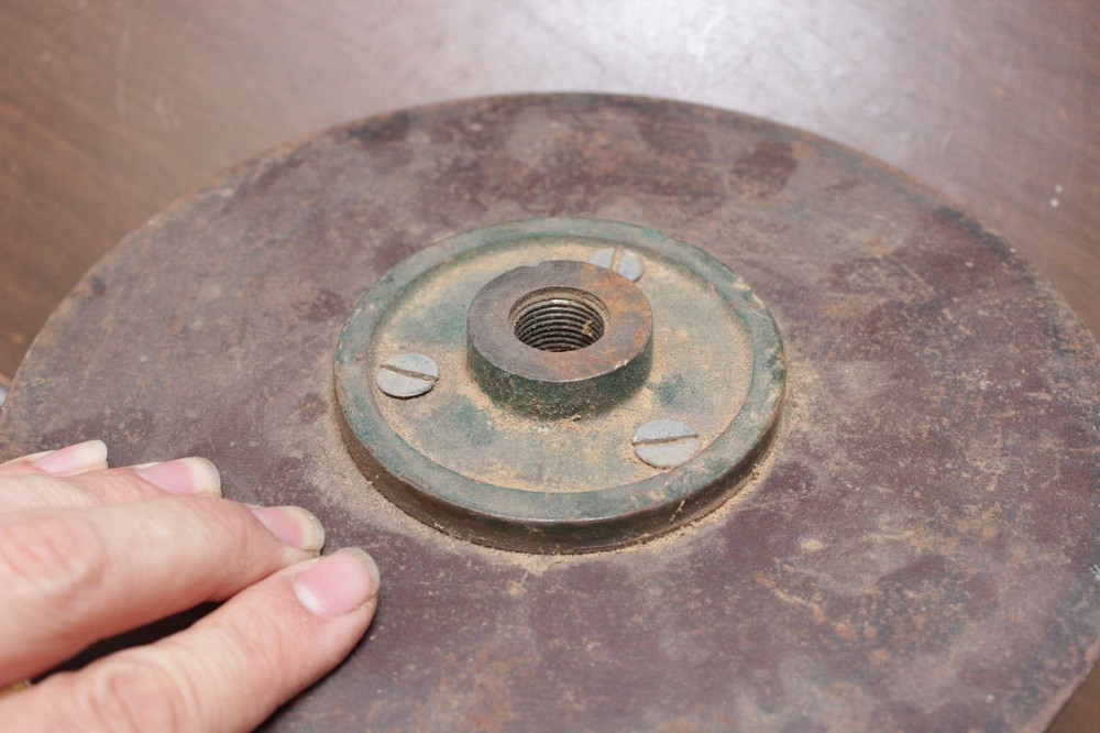 ?ShopSmith? 9in threaded sanding disk plate