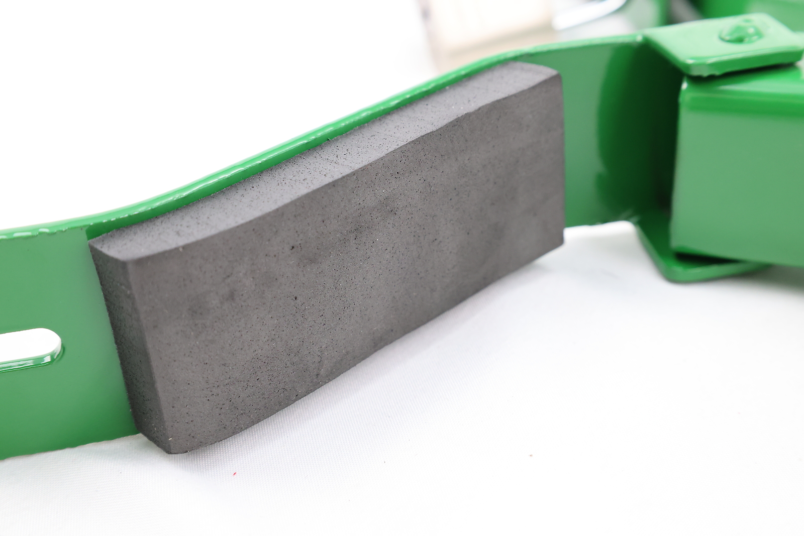 GREEN 3 Place Weedeater Trimmer Racks For OPEN Landscape Truck&Trailer w/ Lock