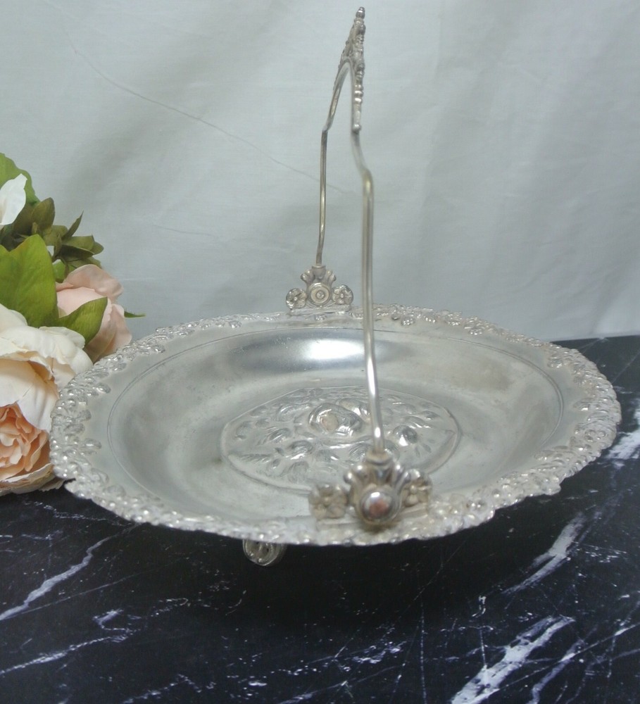 Vintage Aurora Warranted Established 1869 Brides Basket