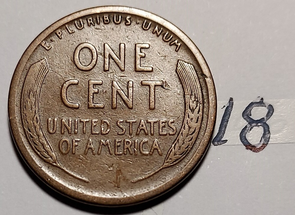 1919-S Lincoln Wheat Cent #18