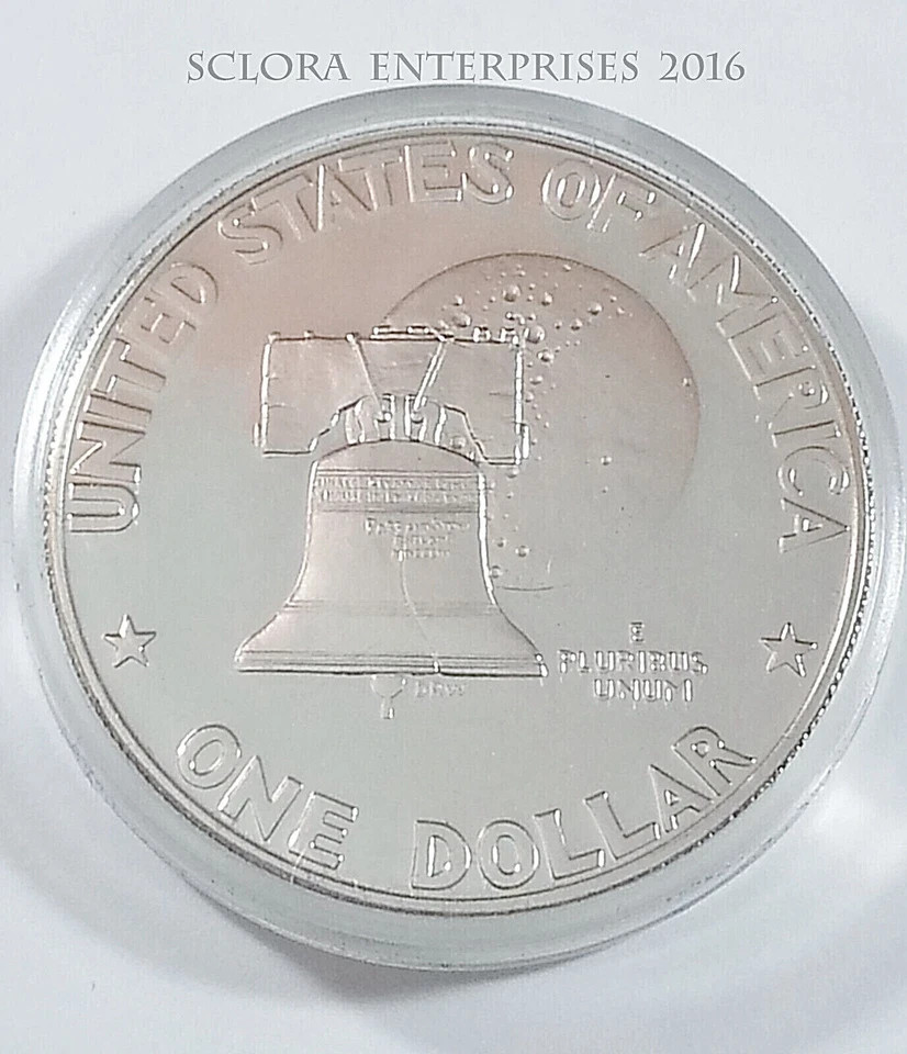 1976-S Bicentennial Eisenhower Ike Proof 40% Silver Proof Original, Mint Capsule