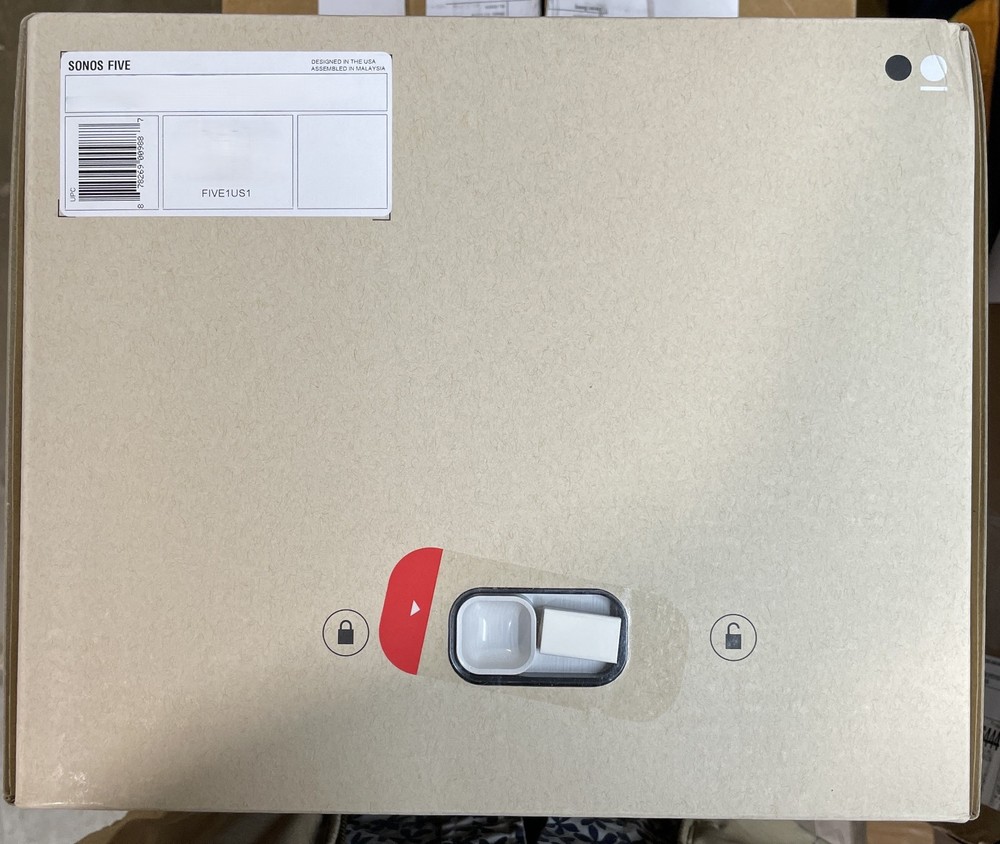 Sonos Five - Wireless HiFi Speaker - White - FIVE1US1