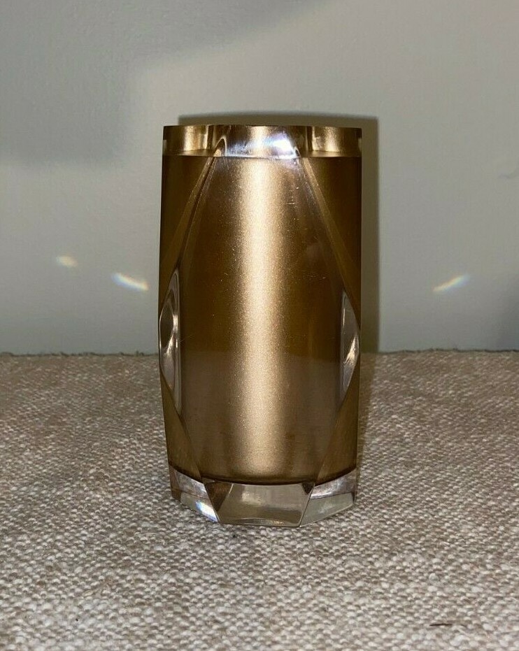 Taymor Ice Gold Toothbrush Holder