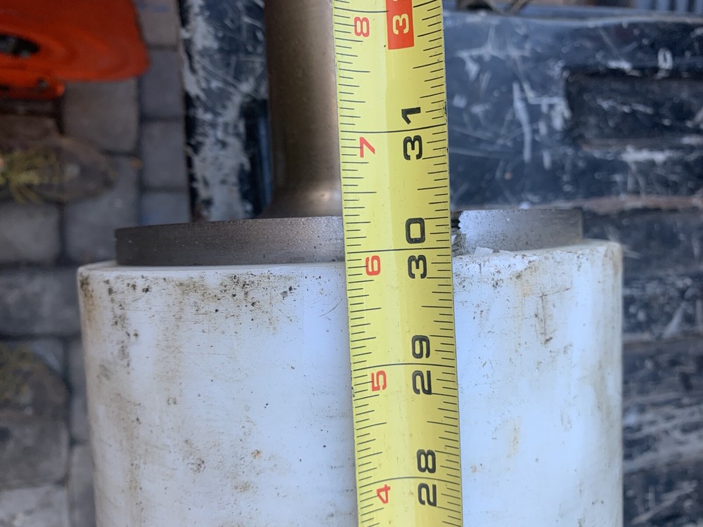 30” X 7.5" Plastic/nylon Conveyor Roller