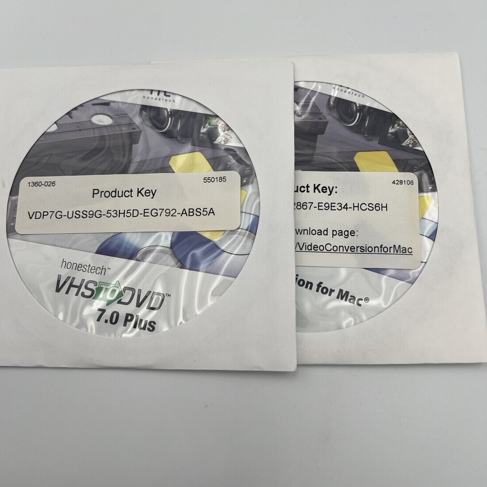 Honestech Video Conversion Suite 2.0 for PC & Mac Analog to Digital Solution