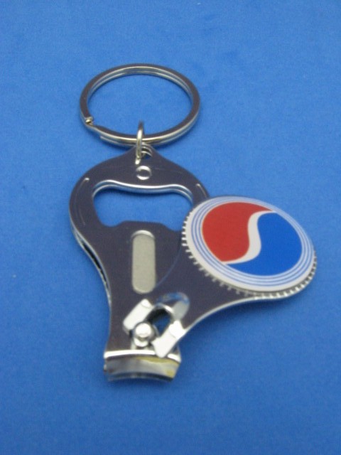 STUDEBAKER LAZY "S" KEY RING NAIL CLIPPER BOTTLE OPENER #208