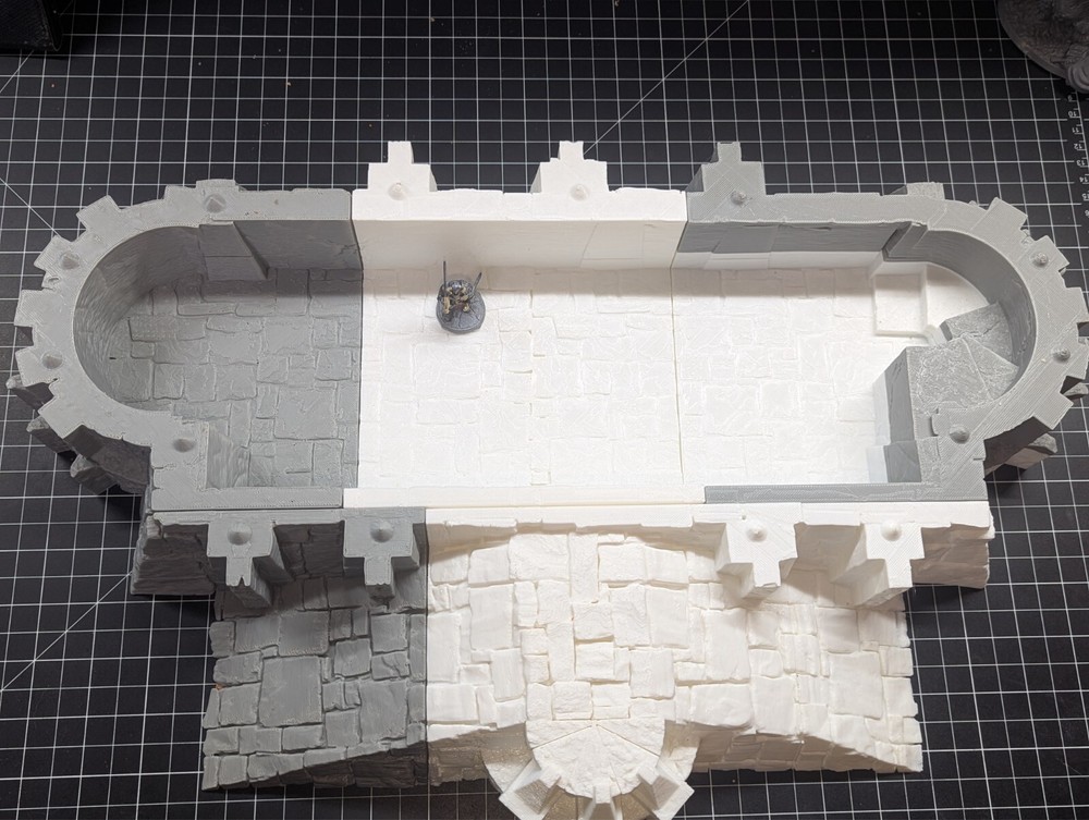 Underdark Barracks D&D TTRPG Terrain 28mm by GameScape3D