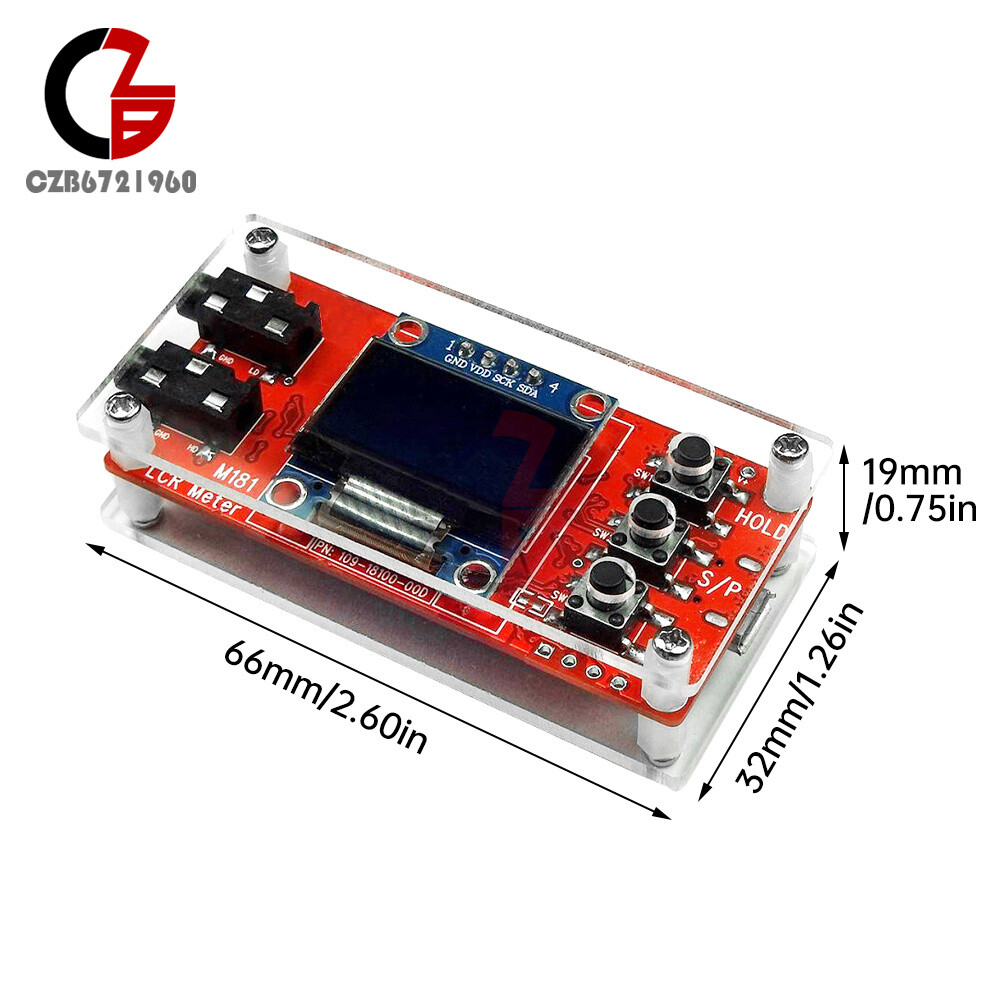 M181 LCR Bridge Tester Module Kit DIY Inductance Capacitance Meter Component Kit