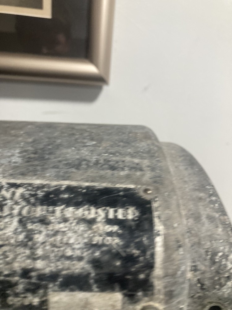 Neptune Print-o-meter Auto Stop Register Gas meter