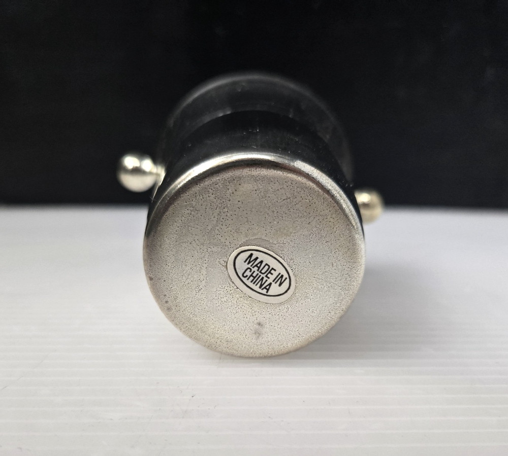 LaVie Silver Plate Mini Champagne Bucket Placecard Holder Toothpick Holder