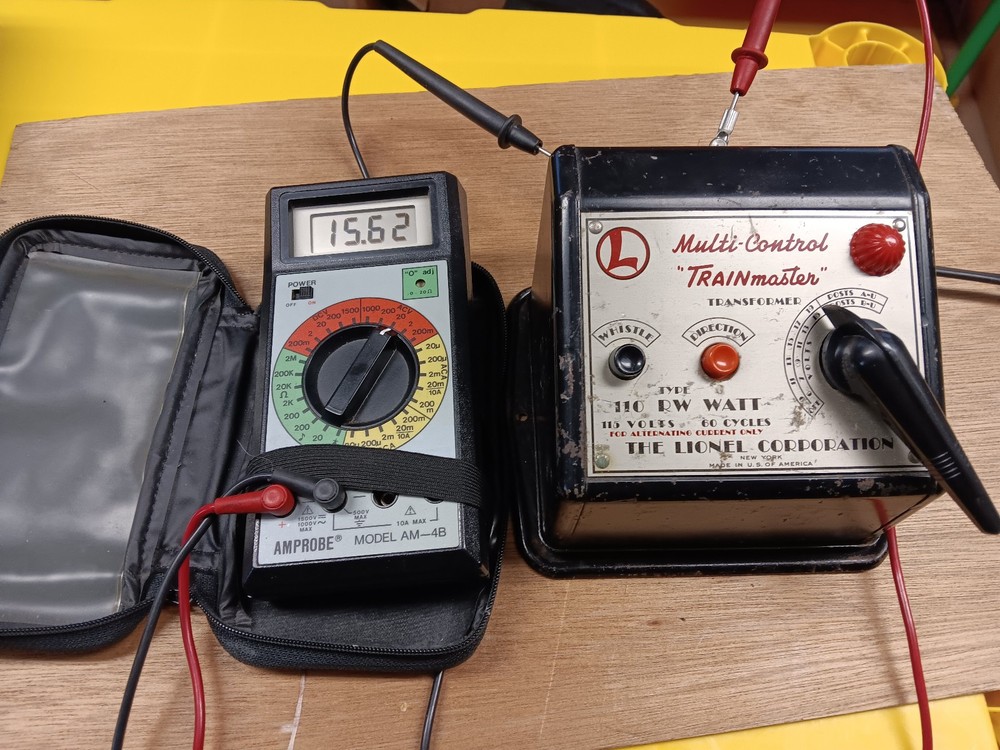 Working Lionel Multi-Control TRAINmaster Transformer Type RW 110 Watts