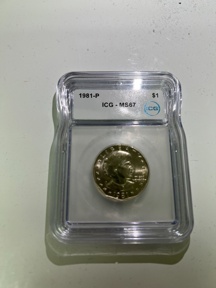 💎 1981-P Susan B. Anthony $1 ICG MS-67 💥 💰