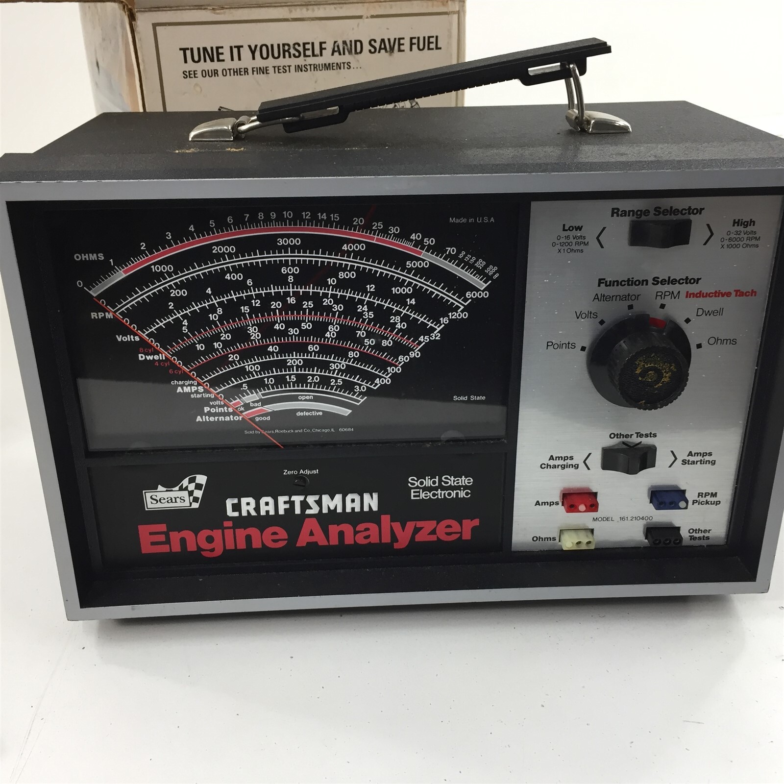 Sears Craftsman Professional Engine Analyzer 2821040
