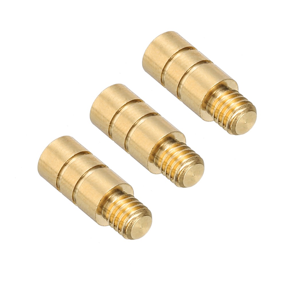 3Pcs Dart Weights 2g Brass Add Accentuator 2BA Thread Gold Tone