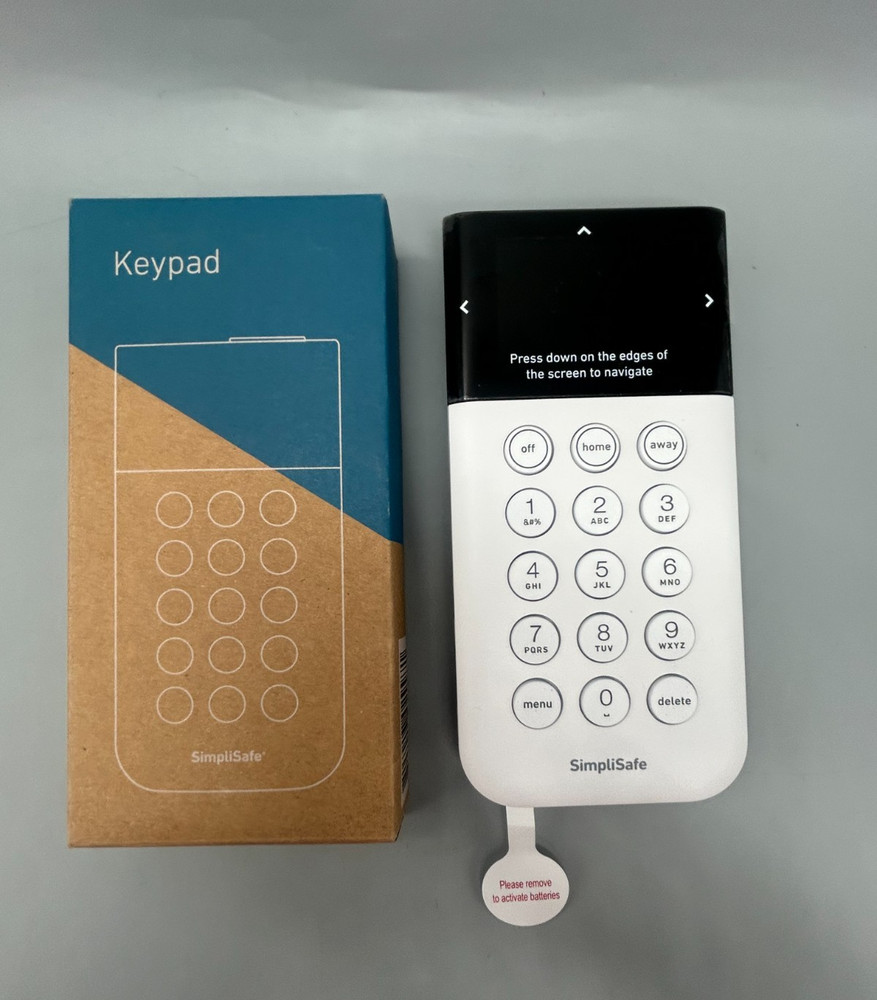 Simplisafe Keypad (KP3W) Home Security System (SSKP3)