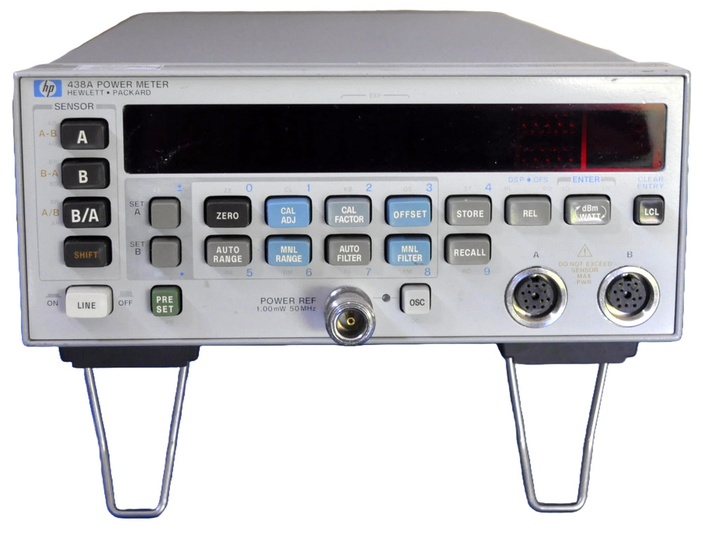 HP 438A Power Meter/ HP 8482B Sensor/ Refurbished/ Calibrated