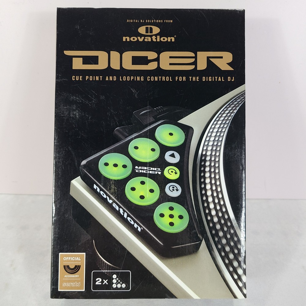 Novation Dicer Cue Point & Looping Control USB Powered DJ Controller, Working
