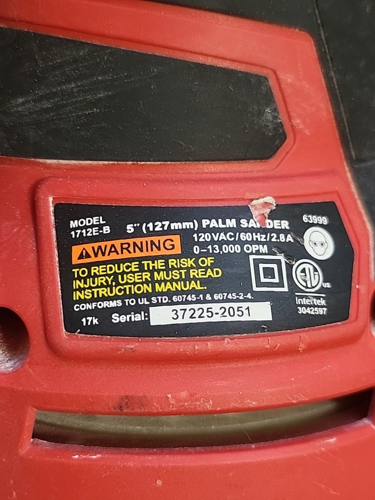 BAUER TOOLS 1712E-B (PSL032336) Tool Only