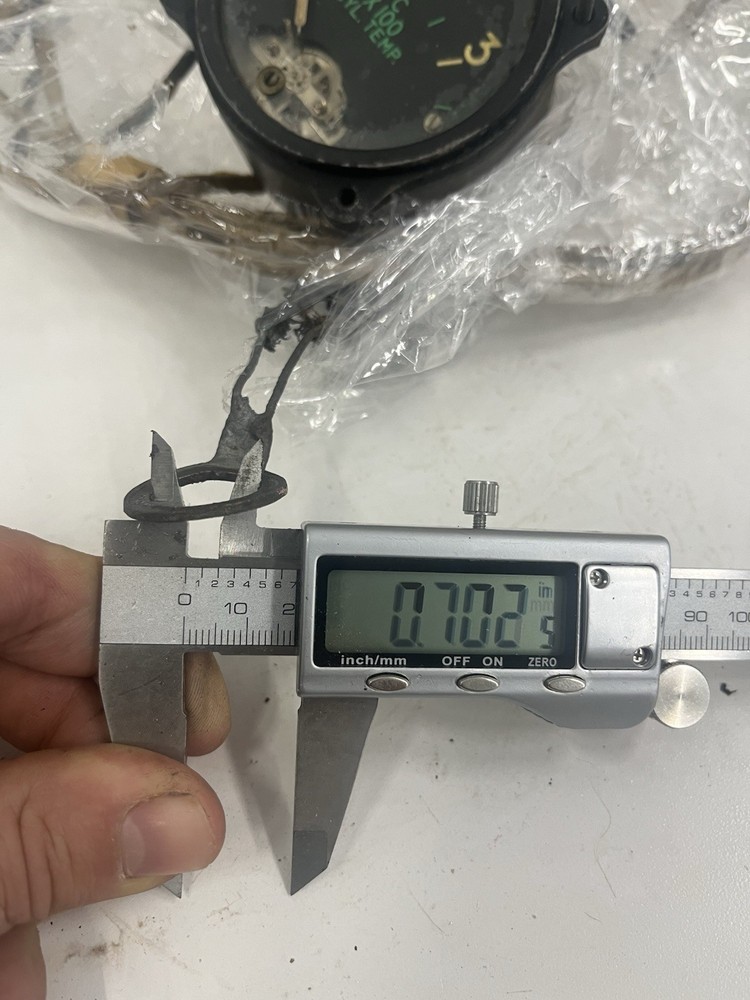 Lewis Engine Cylinder Head Temp Temperature Indicator Gauge 17AT4BN With Sensor
