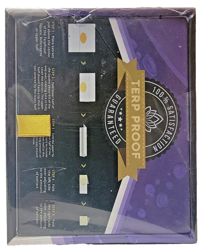 Terp Proof PTFE Extract Packaging Squares 4"x4" Food Grade (2 Boxes/2000 Sheets)