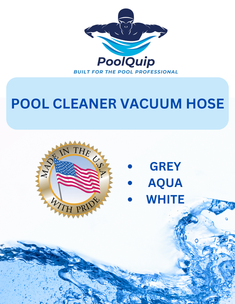 PoolQuip Aqua Pool Cleaner Hose for Suction Cleaner