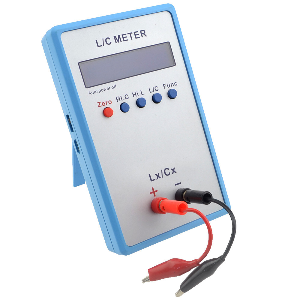 LC200A L/C Meter Inductance Capacitance Digital Bridge LCR Table Blue Meter