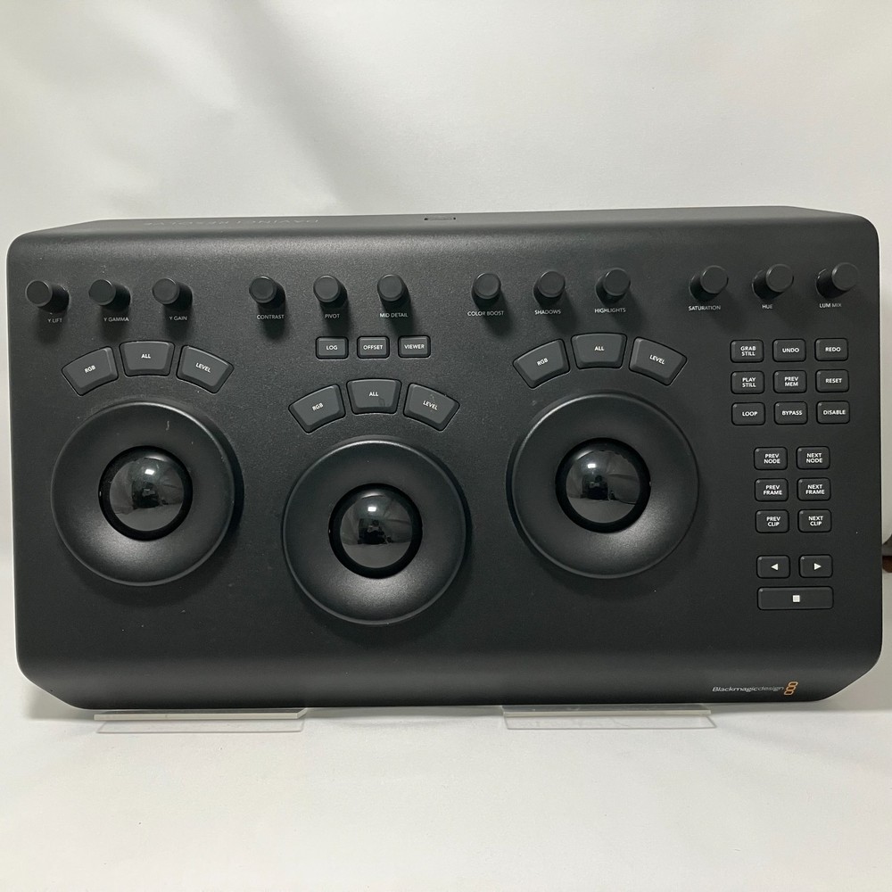 Blackmagic Design DaVinci Resolve Micro Panel Color Grading Control Surface Used