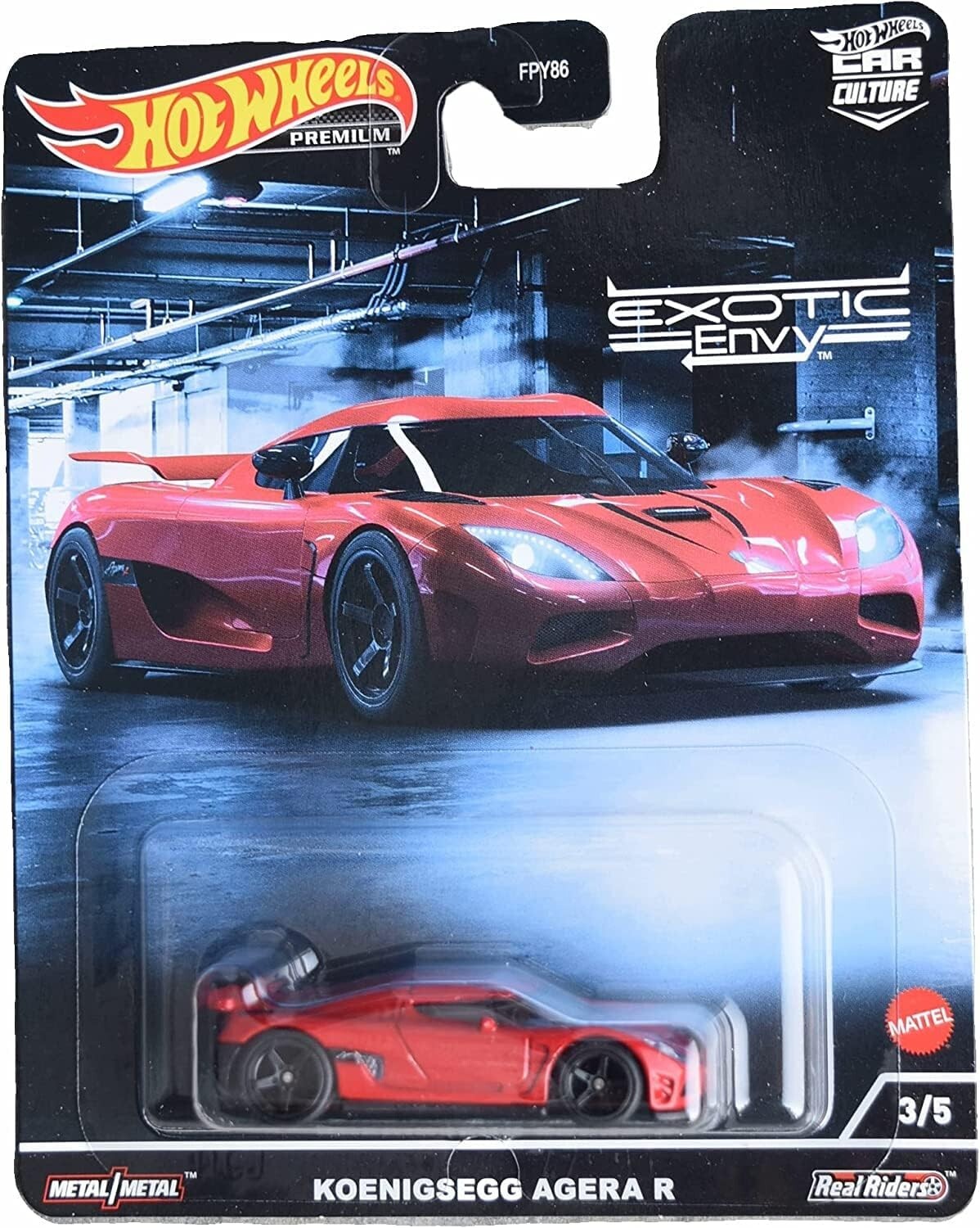 Hot wheels Koenigsegg Agera R Red Car Culture: Exotic Envy