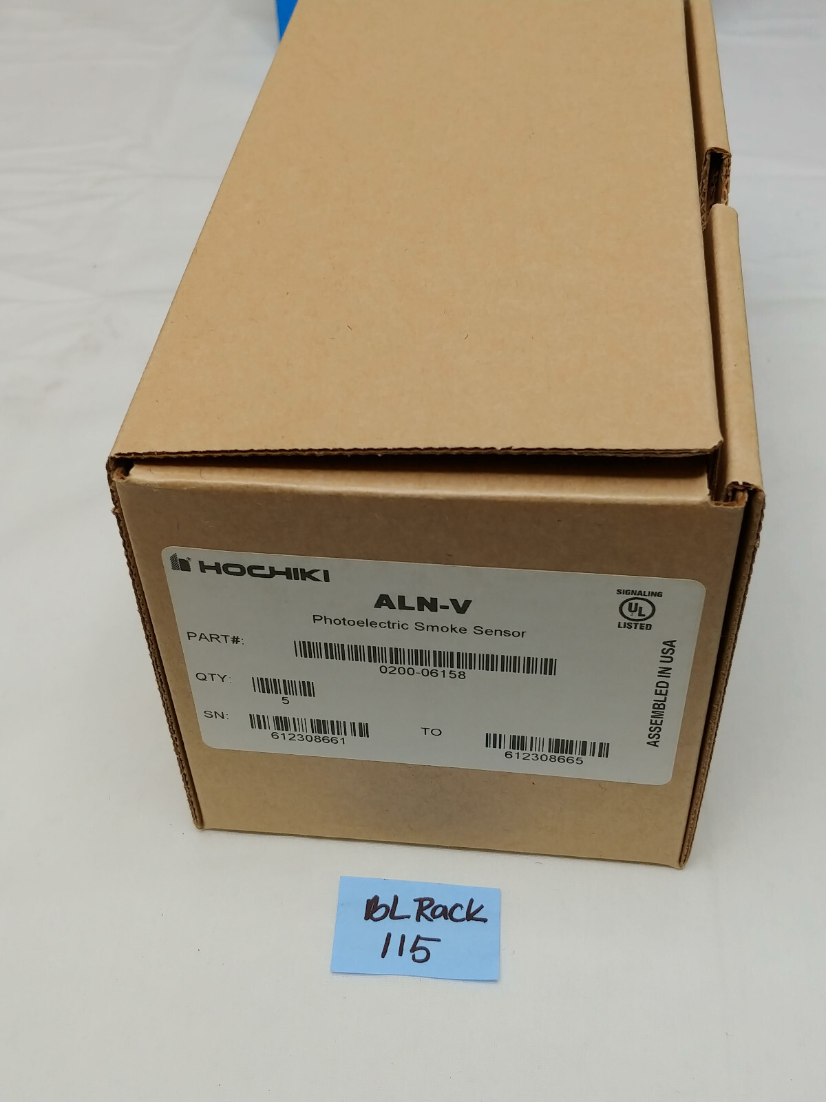 Hochiki Photoelectric Smoke Sensor ALN-V (qty 5/box)