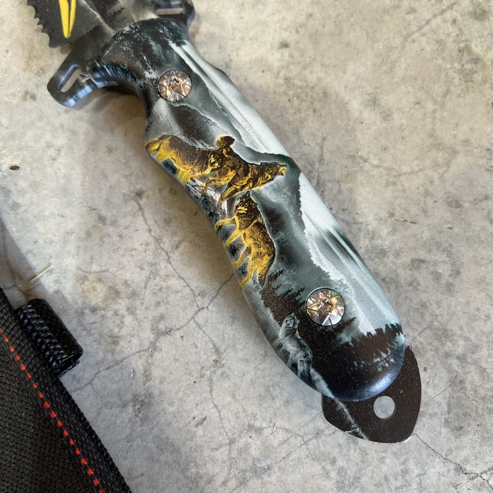 Wolf Graphic Knife NEW