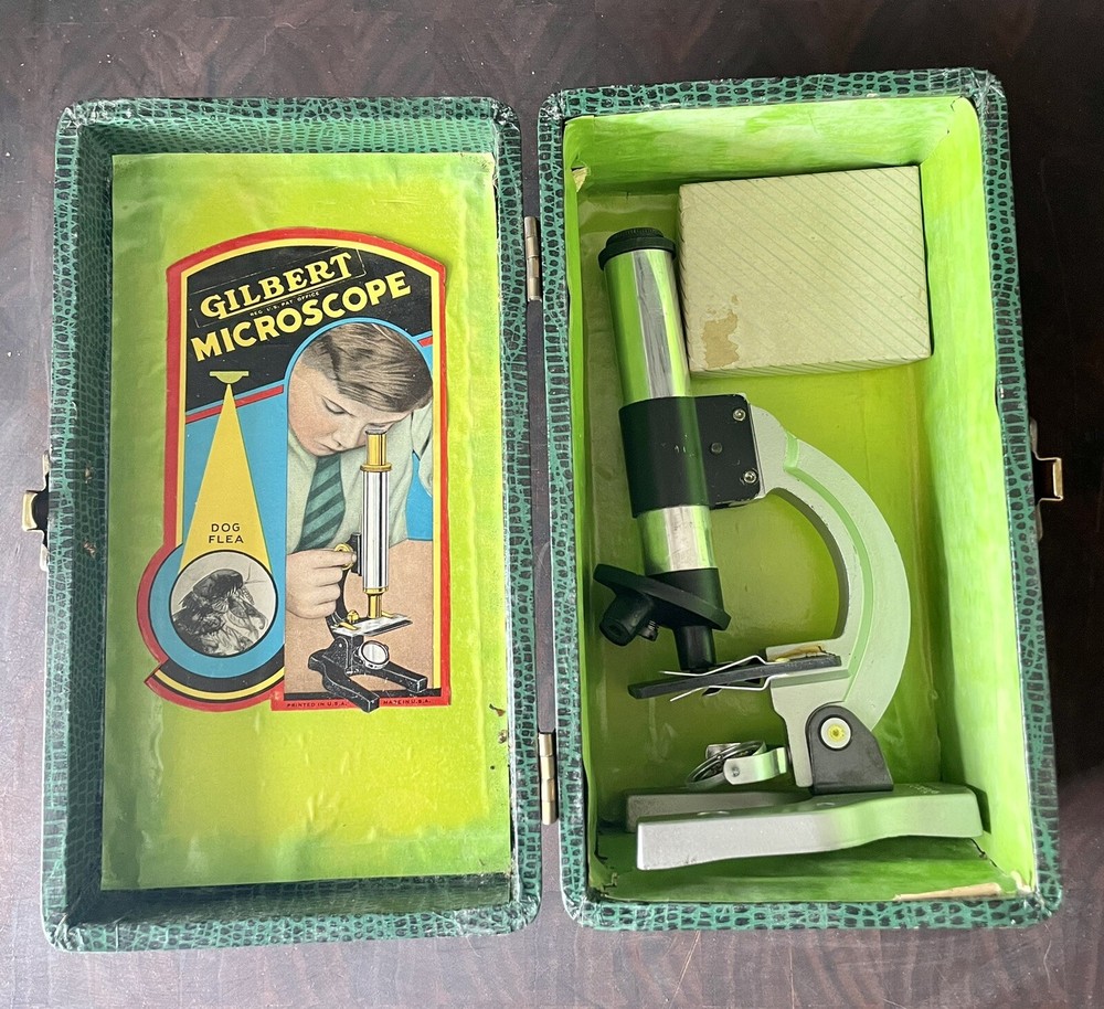 Gilbert Microscope Vintage S-15 with Case