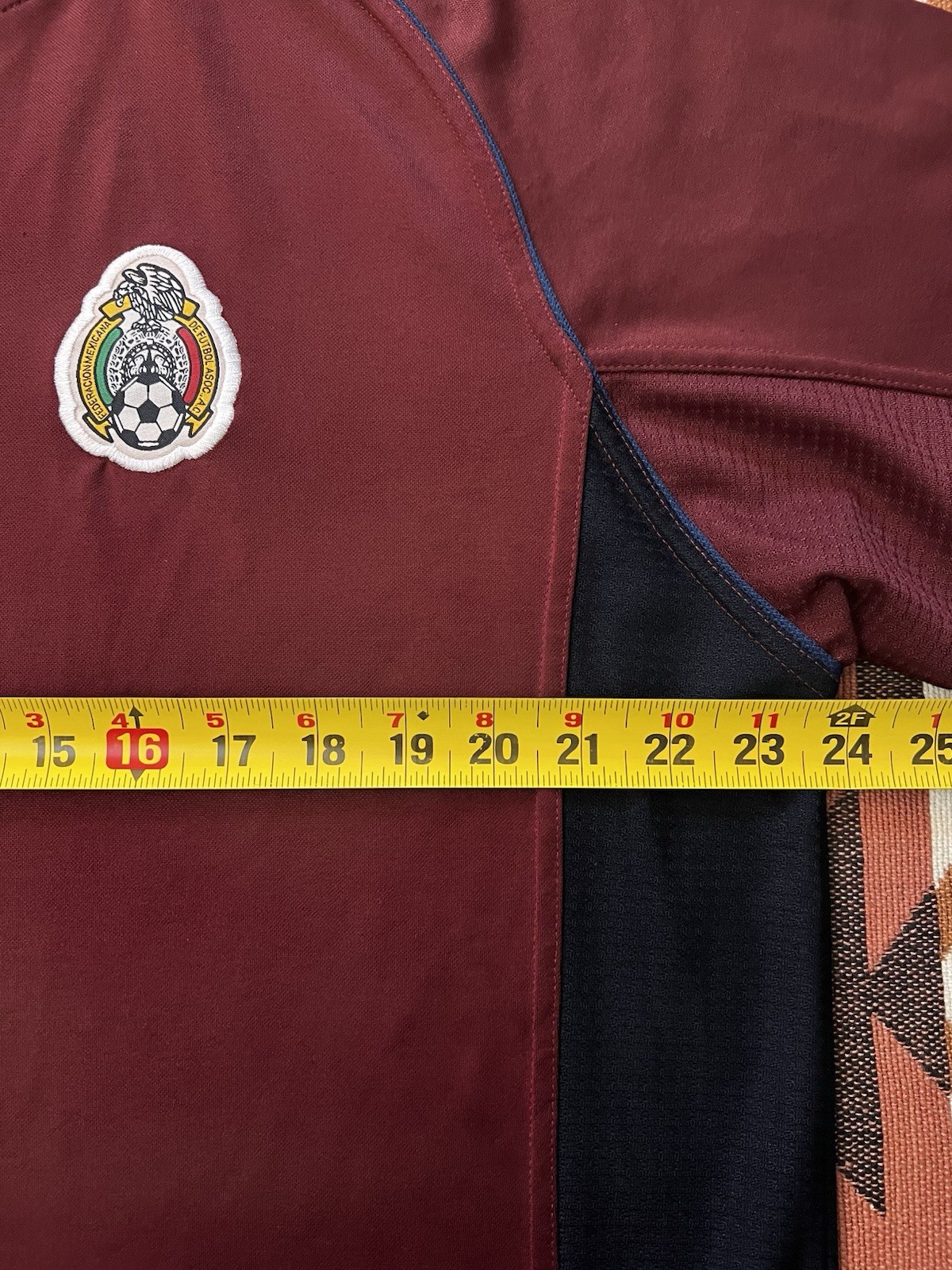 Rare Vintage Atletica 2002 Mexico National Team 3er Burgundy Jersey Men’s XL