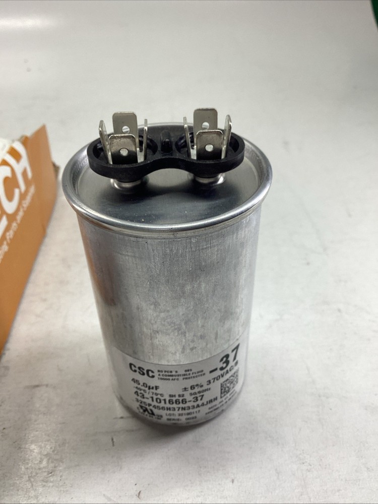 PROTECH 43-101666-37 Capacitor 45/370 Single Round