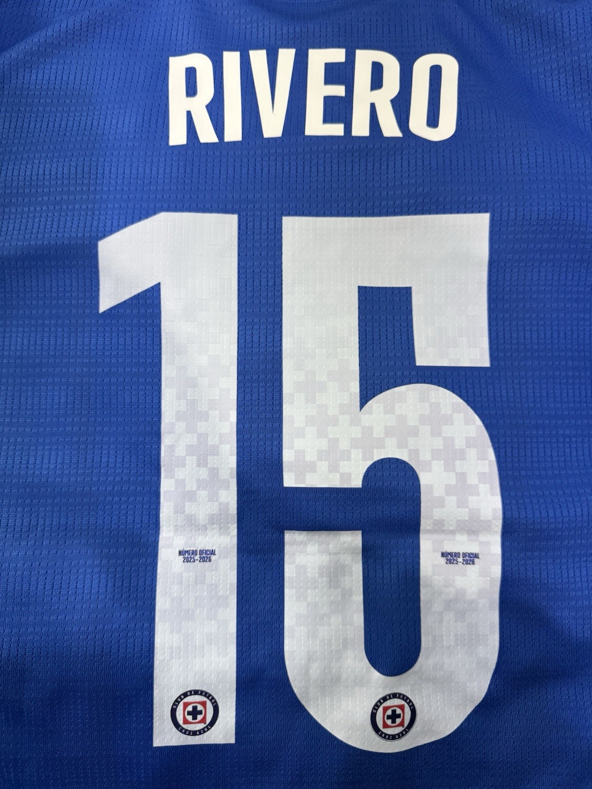 NEW CRUZ AZUL HOME SHIRT PERSONALIZE 2025-2026 LIGA MX PIRMA MEN FOOTBALL