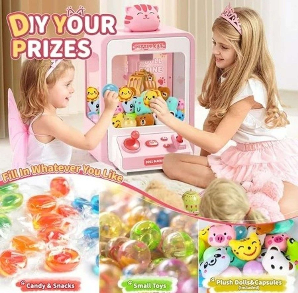 Sunforu Claw Machine-Vending Prize Machine Dispenser with LED Light & Adjustable