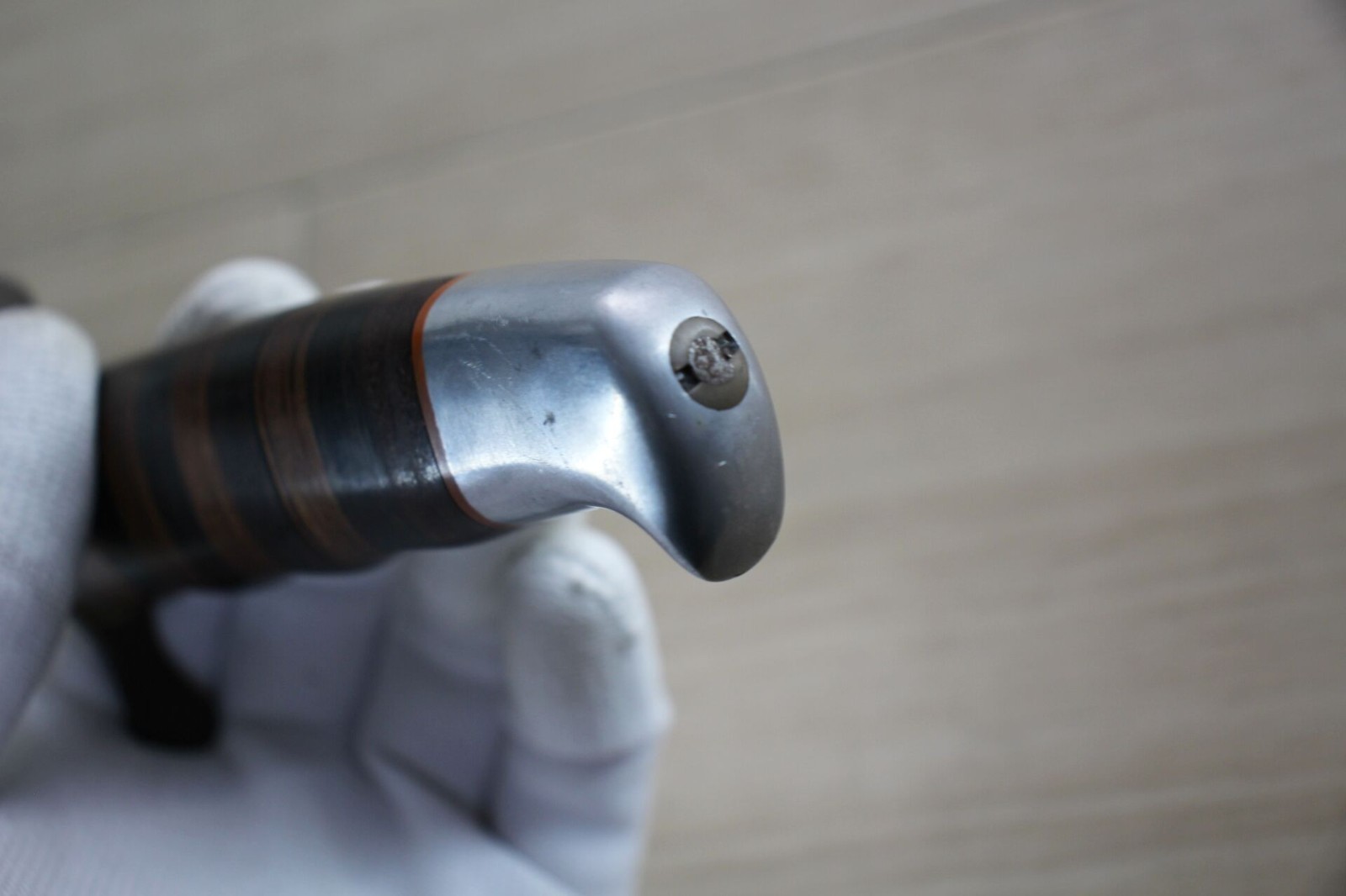 Vintage Hattori 1700A Hunter Knife Northman KT-117 Seki Japan 6” w/Sheath I95