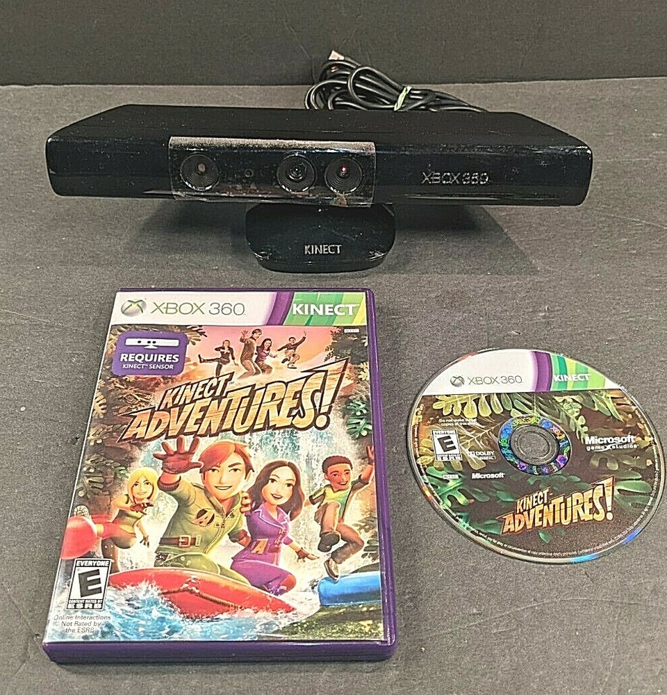 ORIGINAL MICROSOFT XBOX 360 KINECT SENSOR BAR WITH VIDEO GAME OEM MODEL 1414