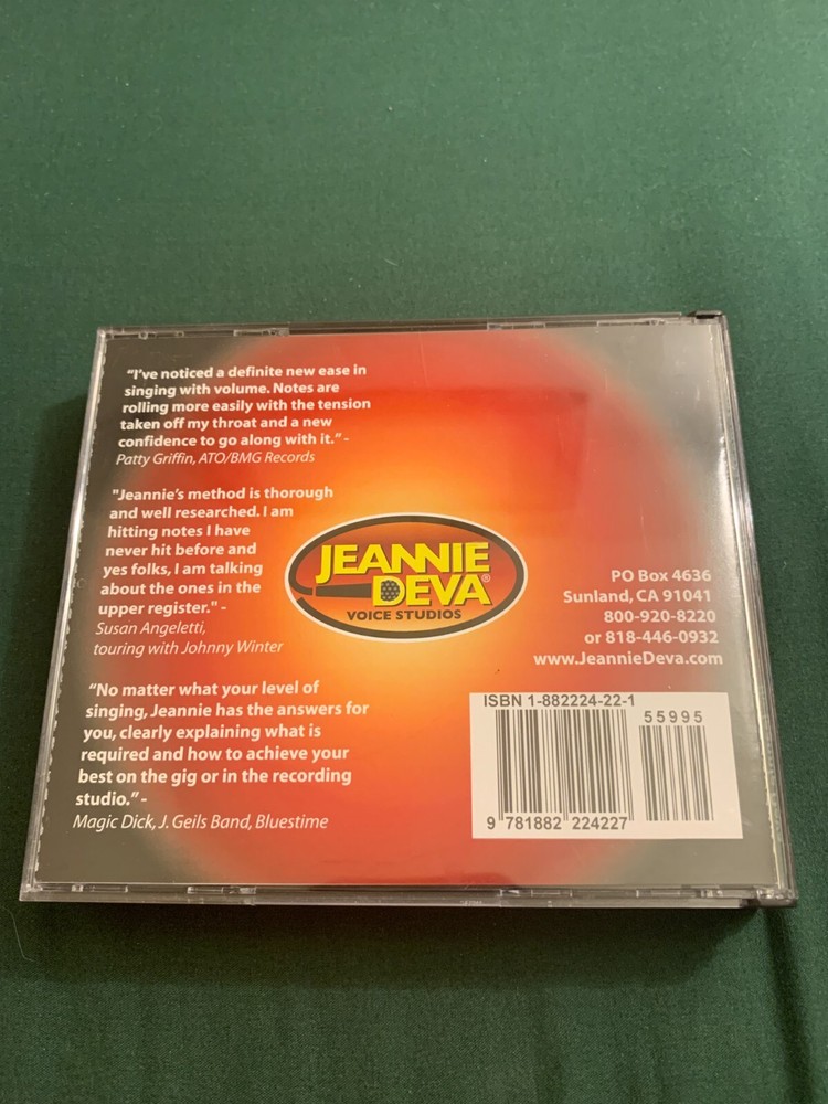 Contemporary Vocalist Volume 2 : The Deva Method Advanced Vocal (Jeannie Deva)