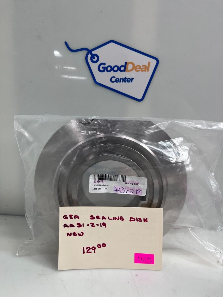 GEA Solutions AA31-2-19 Sealing Disk