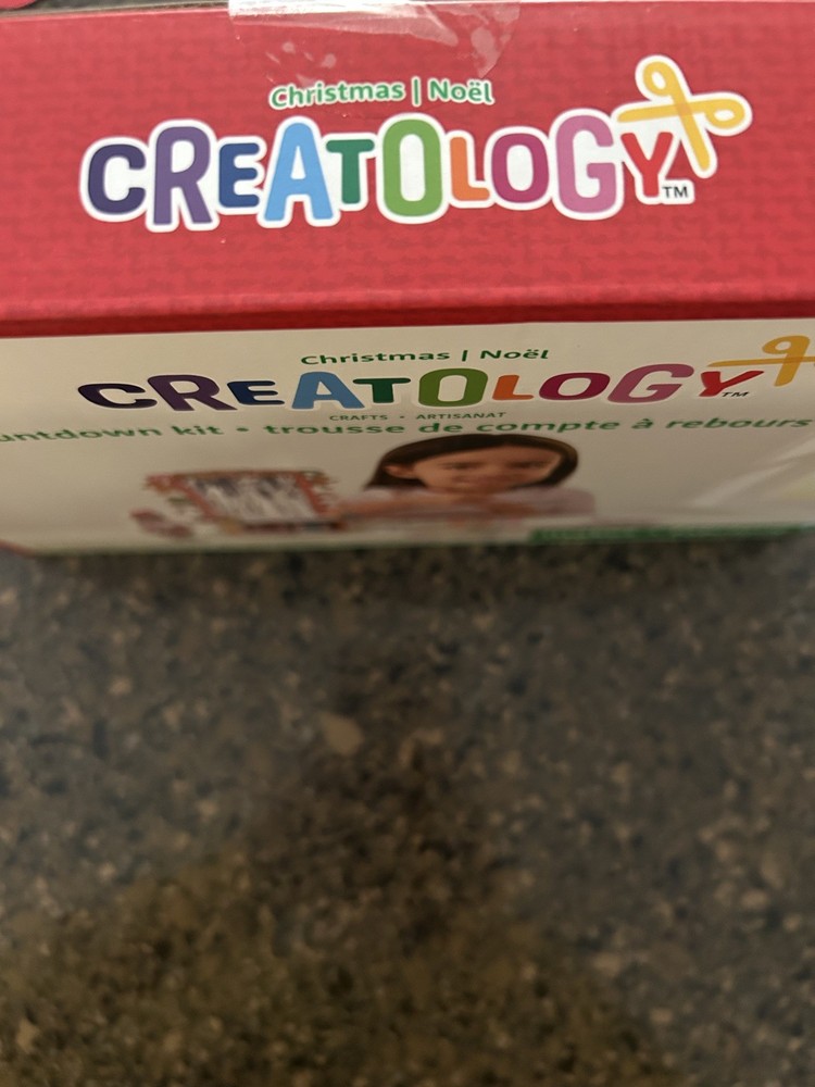 Creatology Christmas Nutcracker Countdown Craft Kit 6+ NIB Paint Glitter
