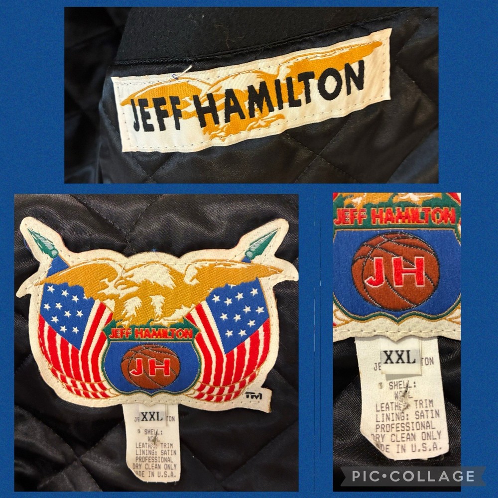 Jeff Hamilton Phoenix Suns NBA Leather Motorcycle Jacket