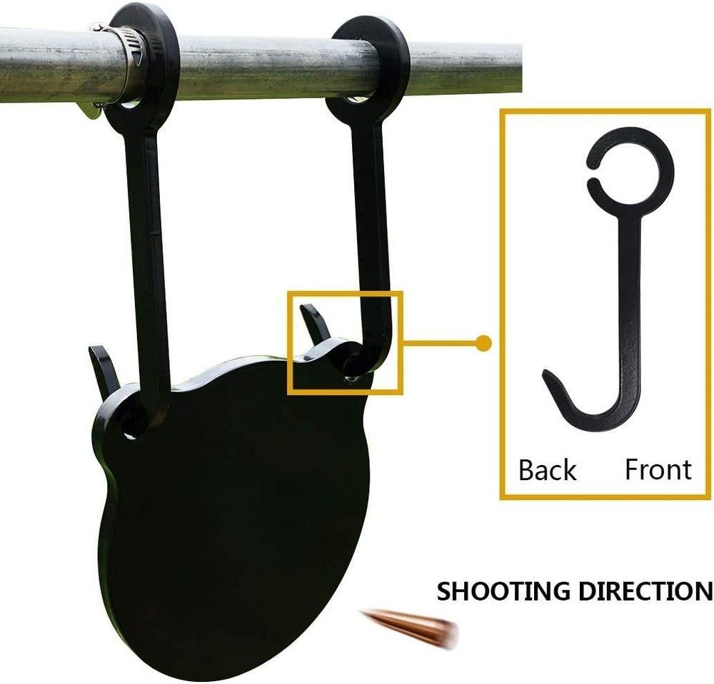 Durable AR500 Steel Shooting Target Stand Kit - Easy Setup & Portability