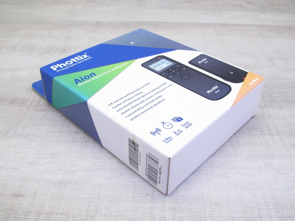 Wireless Digital Timer and Remote for Nikon NOS Phottix Aion